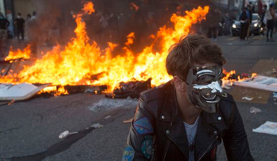 Antifas in riots