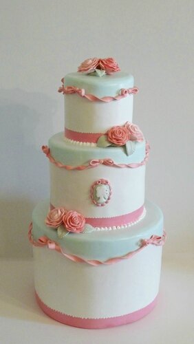 Gâteau Marie Antoinette, vitrine Bonton