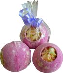 Boule de Bain Framboise Crème Glacée