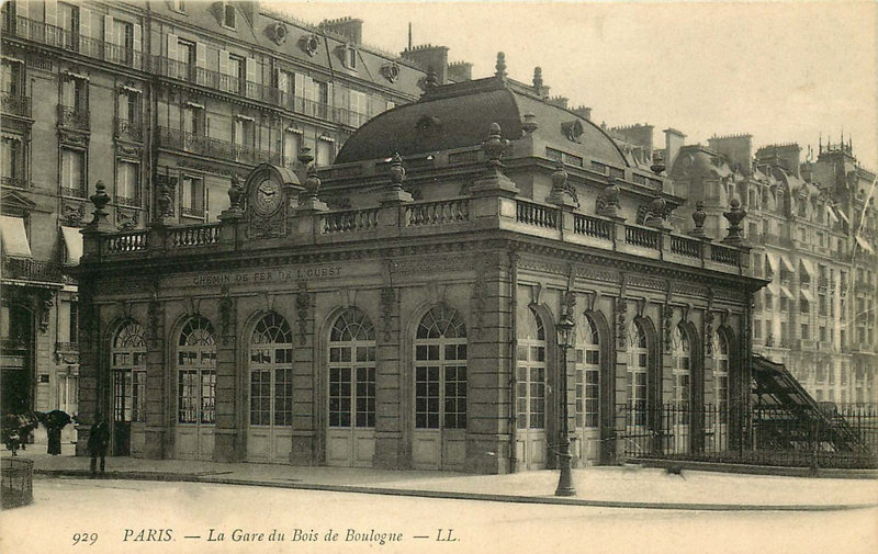 CPA Paris Gare du Bois de Boulogne