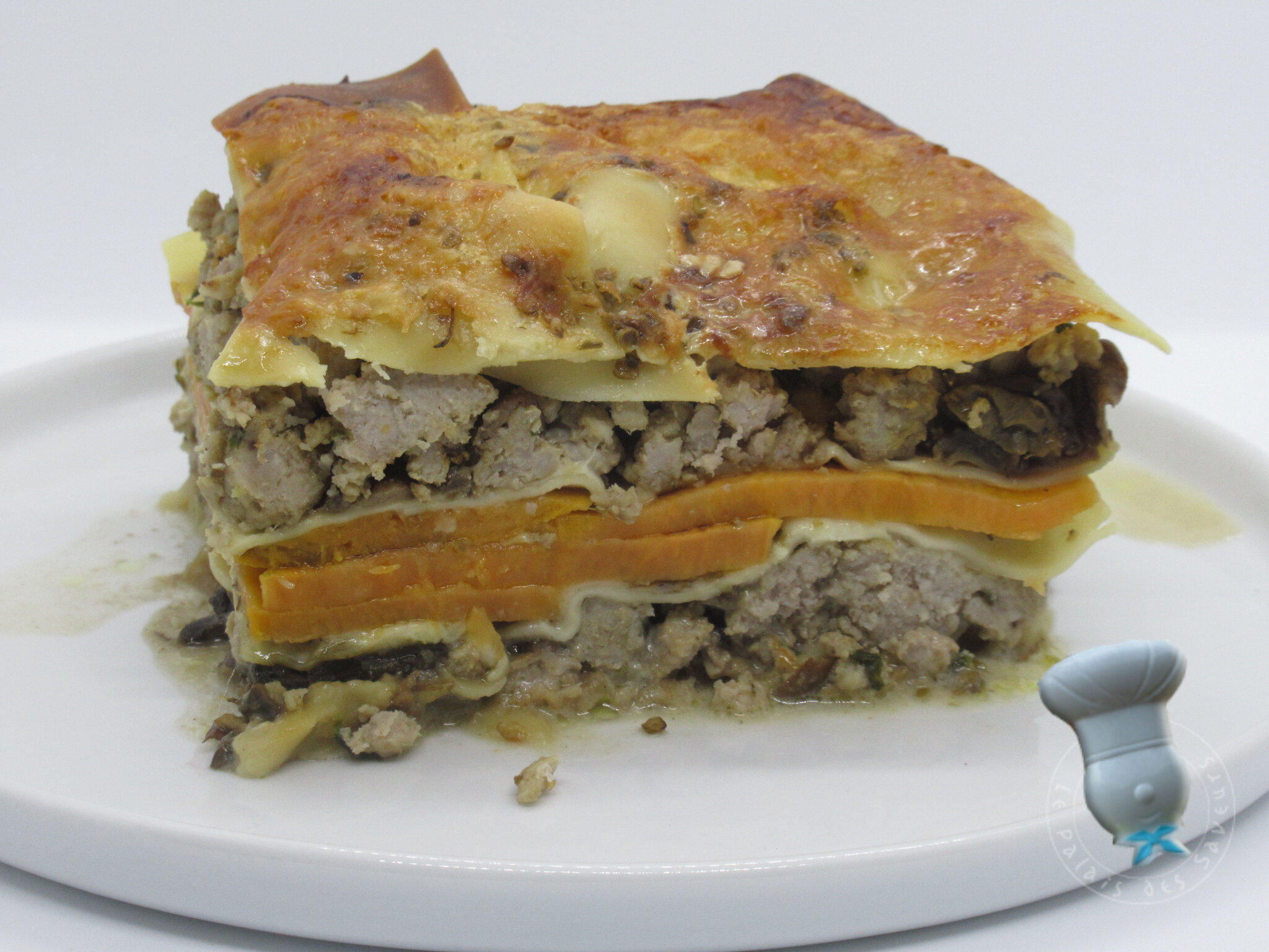 Lasagnes porc et cèpes