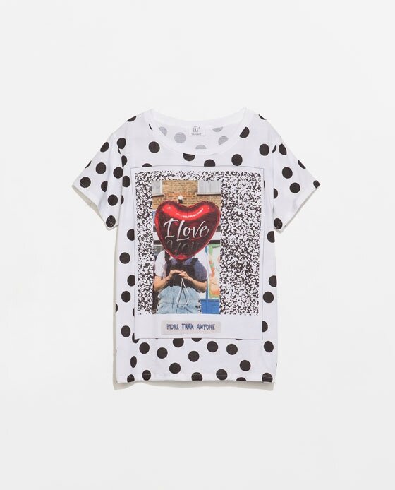 2014 06-06 Wish List - Zara Monaco - Tshirt imprime