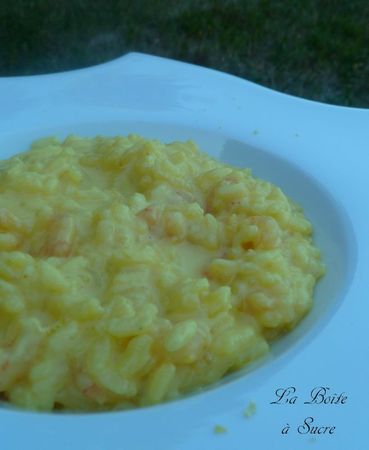 Risotto safran