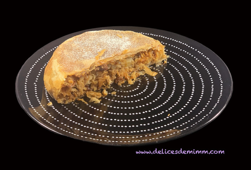 Pastilla de poulet aux fruits secs 4