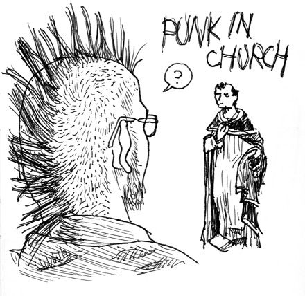 Punk_in_church