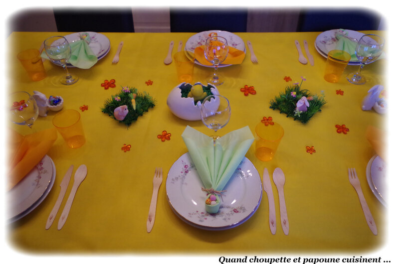 table de Pâques 2019 n°2-9011