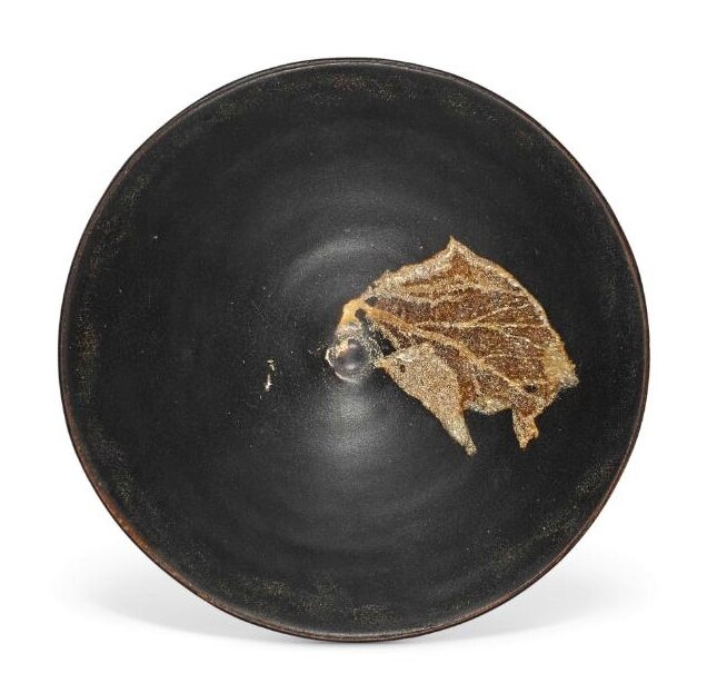 A 'Jizhou' 'leaf' bowl, Song dynasty