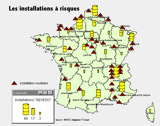 Les installations à risques en France