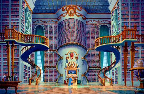 La fameuse bibliothèque qu'on a toutes voulu.