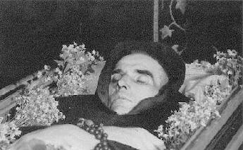 Le Père Jacques de Jésus dans le sommeil de la mort