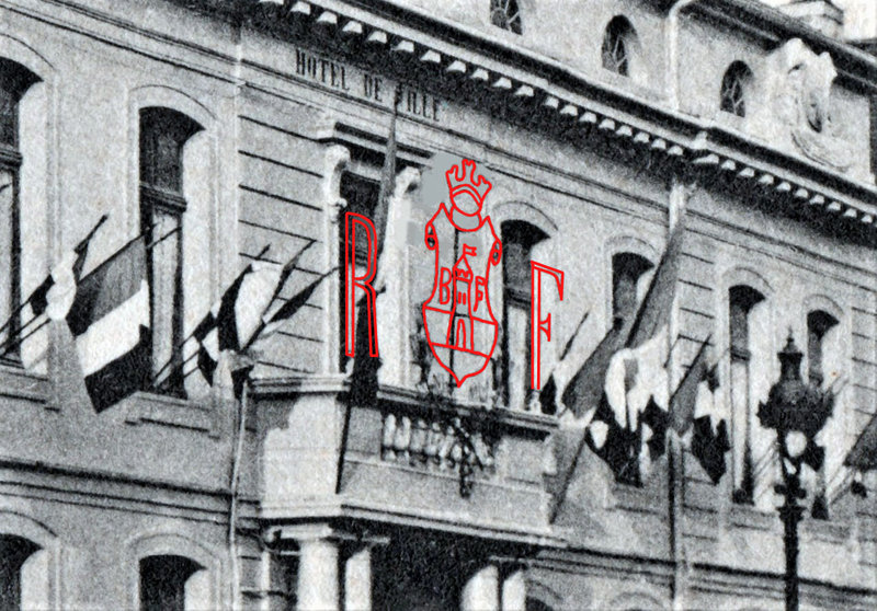Belfort CPA Hôtel de Ville BF R 1905-12a Rouge