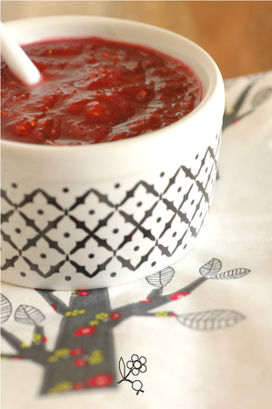 Chutney rhubarbe-framboise-gingembre-menthe_3