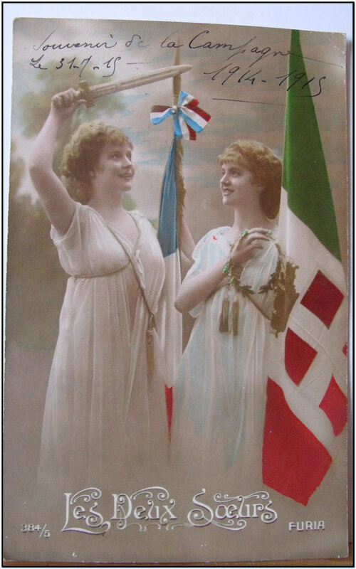 Les deux soeurs - datée 1919