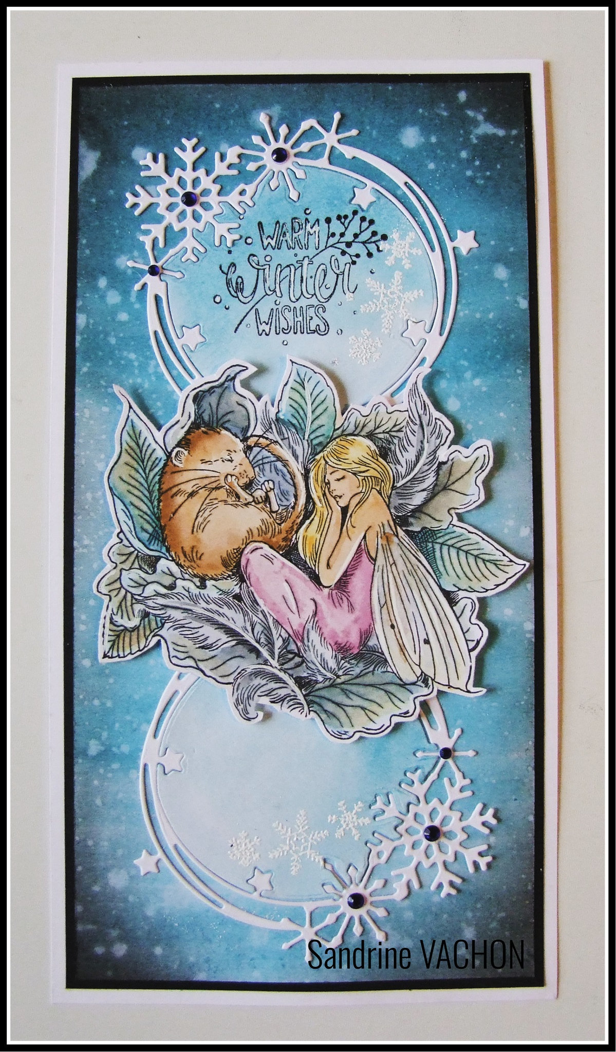 Carte WINTER FAIRY Sandrine VACHON KK (1)