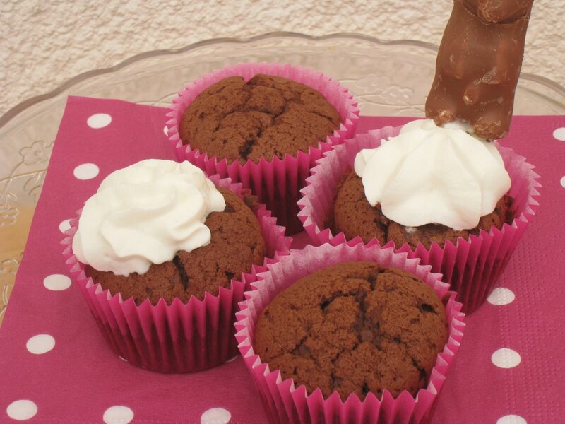 cupcake choco nounours