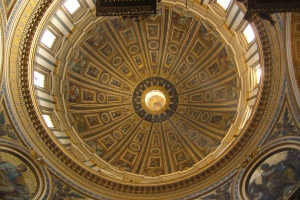 rome st pierre coupole
