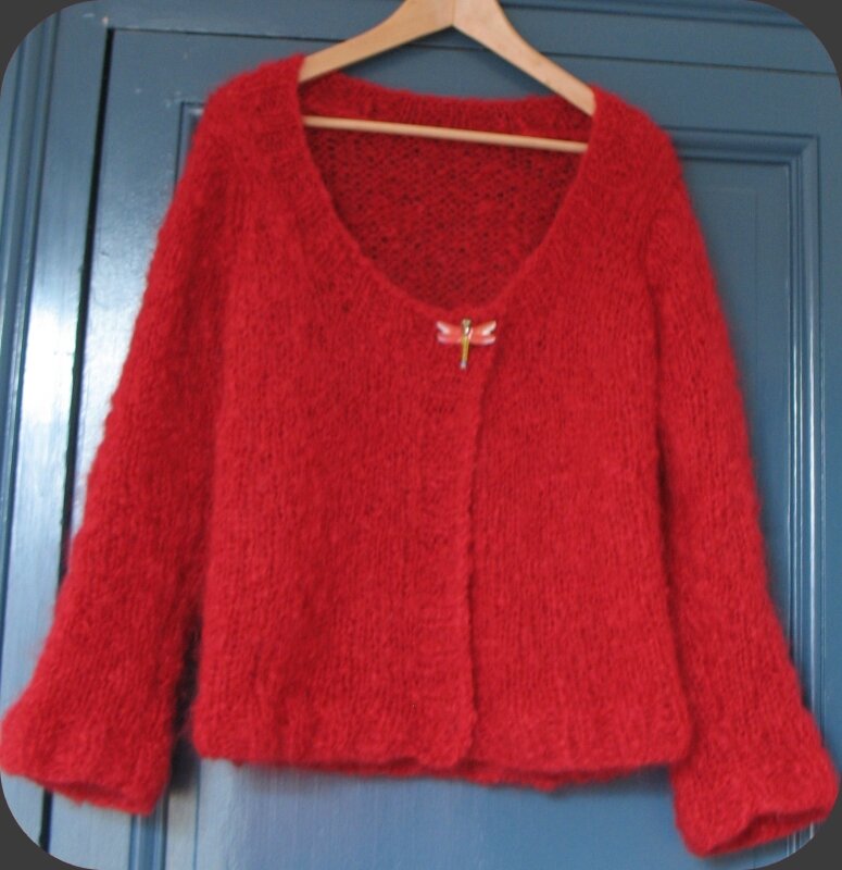 giletrouge mohair