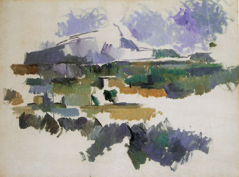 La-montagne-Sainte-Victoire-vue-des-Lauves-1904-1906-huile-sur-toile-54-x-73-cm-Bale-Galerie-Beyeler-1280x960