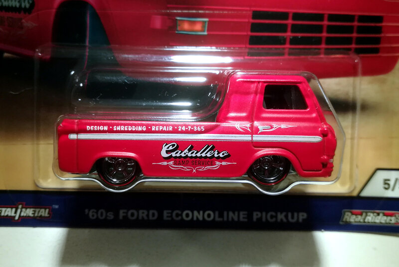 Ford Econoline Pickup de 1960 (Hotwheels) Shop Trucks 02
