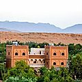 hôtel Kasbah Tizwiyate à la vallée des gorges du dades maroc morocco
