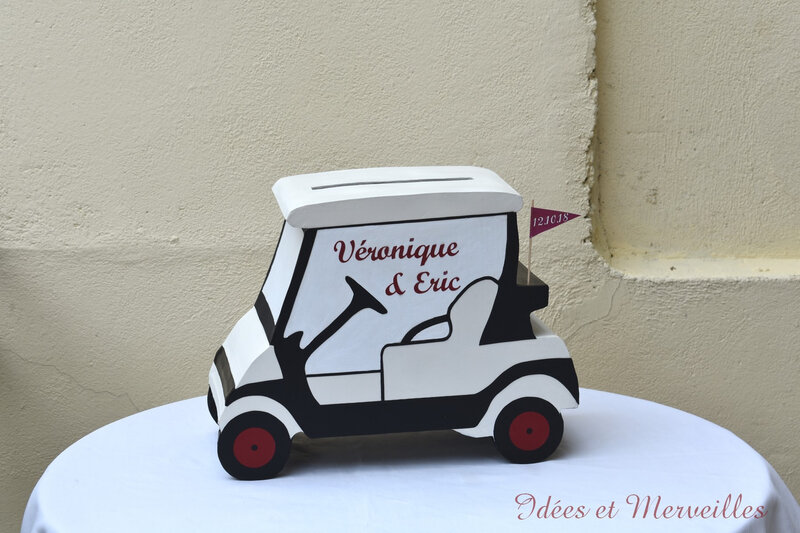 urne golf cart#voiturette - idees et merveilles