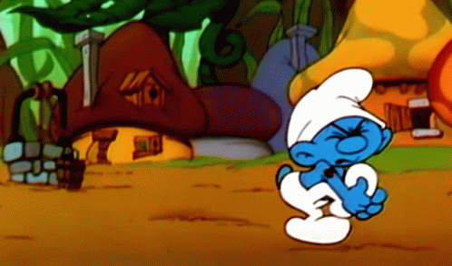 HeftySmurfStubbedToeGIF