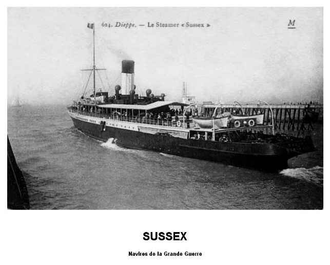 Sussex navire GG