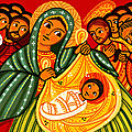 La figure de la <b>Vierge</b> <b>Marie</b> dans le Credo et dans l'Évangile, dossier de 4 interventions de J-M Martin
