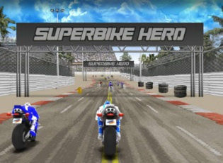 Gameplay du jeu mobile « Super Bike Hero »