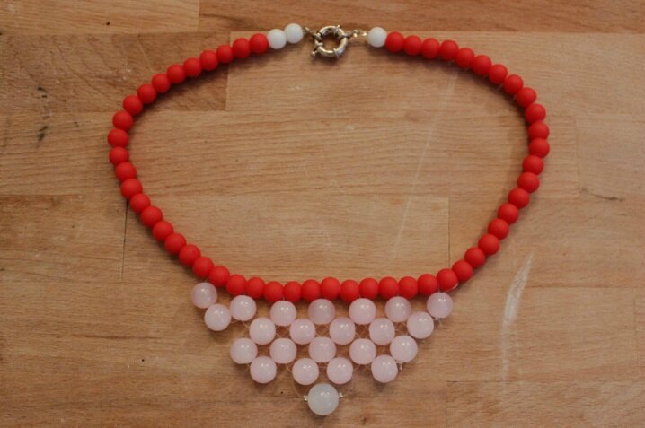 DIY collier rouge 3 1