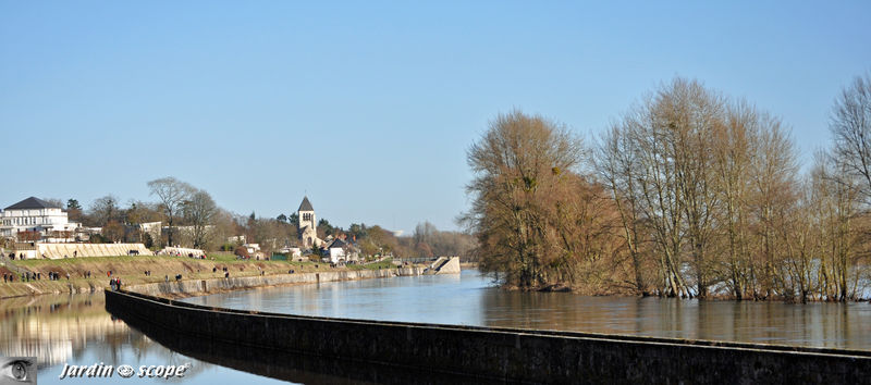 La Loire à son point le plus septentrional à St-Jean-de-Braye
