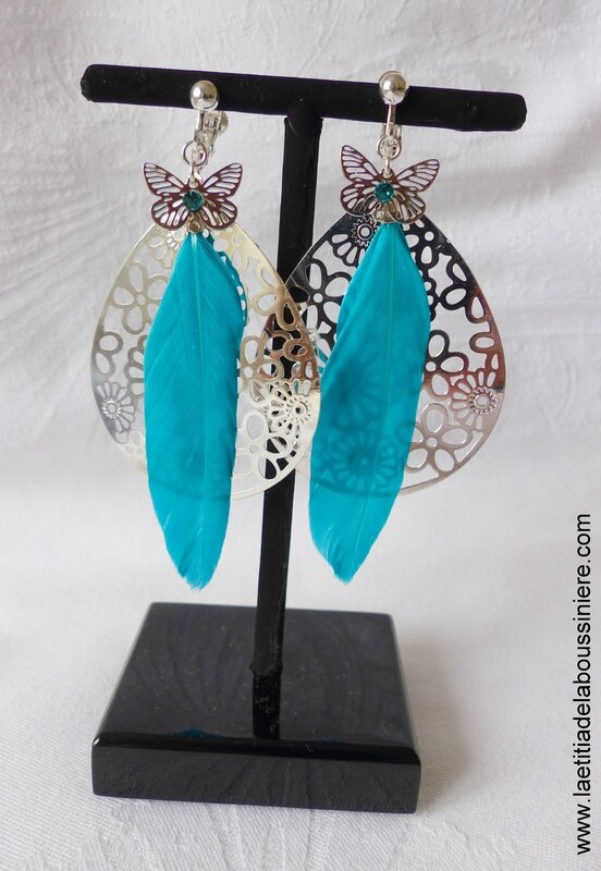 BO Plume (turquoise) - 16 €