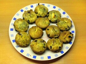 muffins-matcha-myrtille