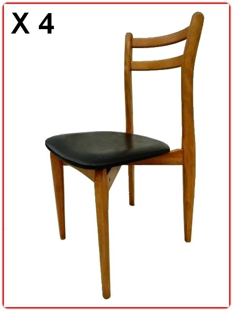 chaises vintage 1960