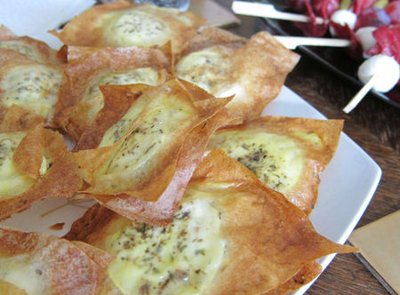 Bûche de chèvre croustillants – Apéritif recettes Elle ma choisie…