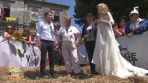Tour de France 2013 Avranches Noel Jamet cri du cochon