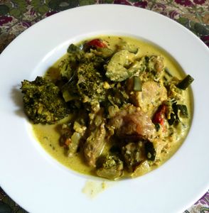 sauté de veau au safran et curcuma