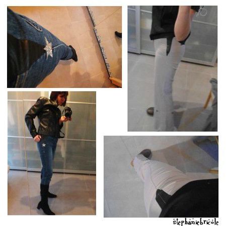 aggrandir un pantalon trop serre, tuto diy couture