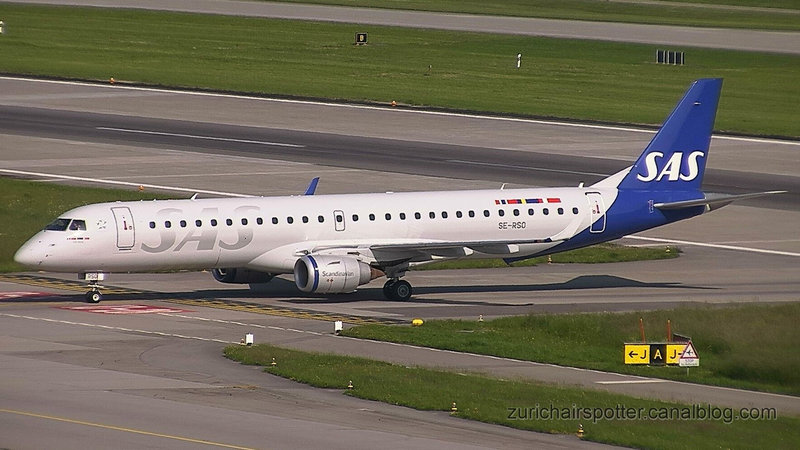 Embraer ERJ-195LR (SE-RSO) SAS Scandinavian Airlines-