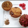 Trilogie de muffins pralinés 