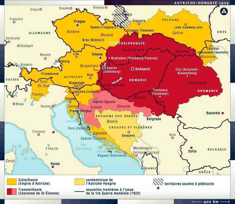 Démembrement Autriche-Hongrie