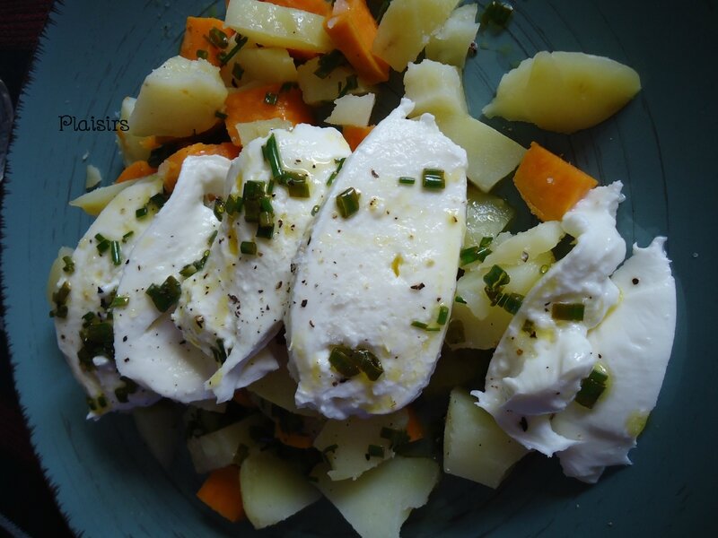 salade pdt patate douce mozza (1)