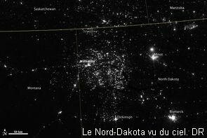 Nord Dakota vu du ciel