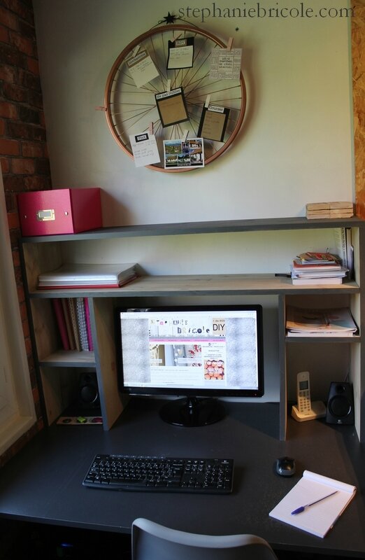 bureau bois bricolage diy