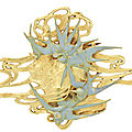 Enamel brooch, René Lalique, <b>circa</b> <b>1900</b>