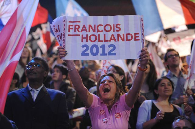 Hollande Bercy cri