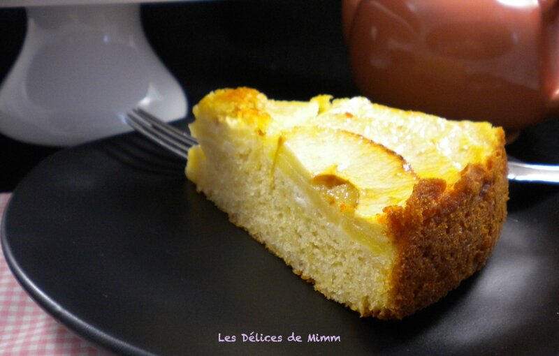 Moelleux aux pommes et à la crème d’amandes 4