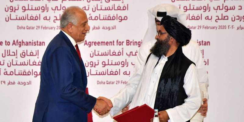 Afghanistan signature accord de paix 2020