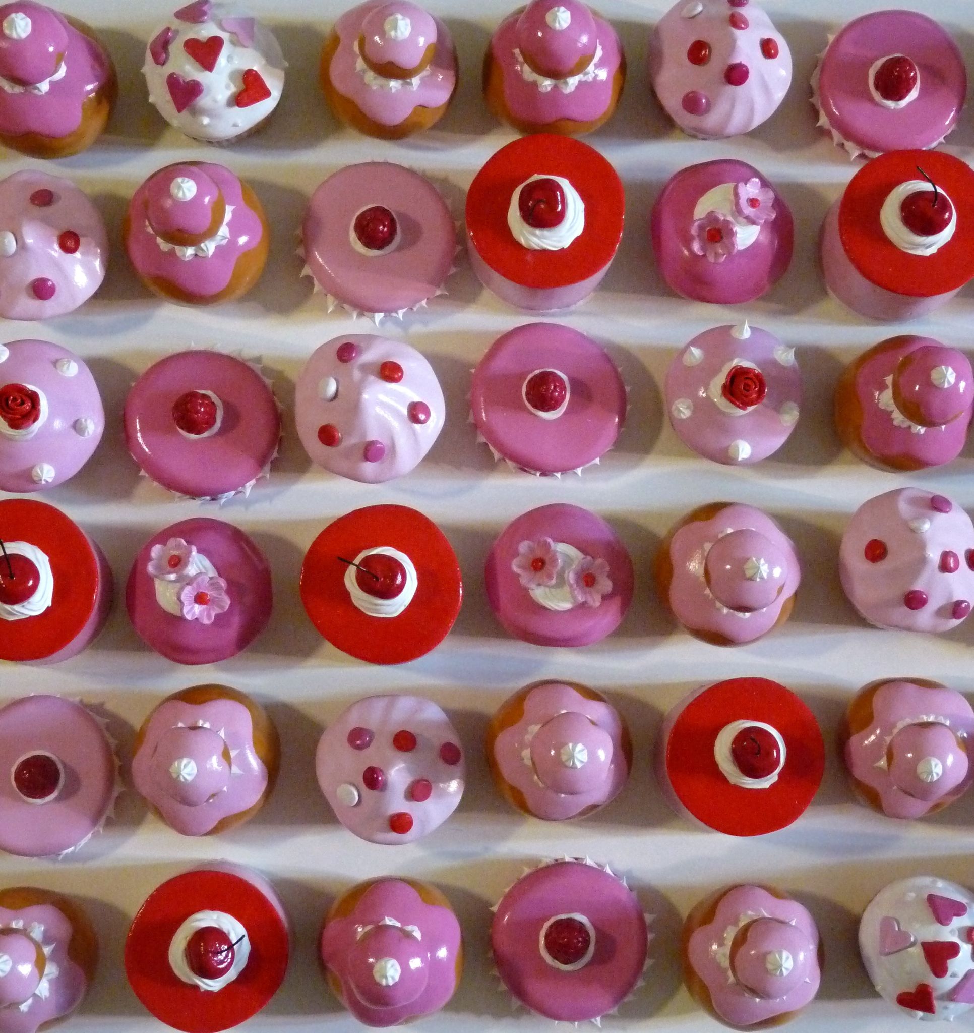 multitude de petits gâteaux , pour G'image in
