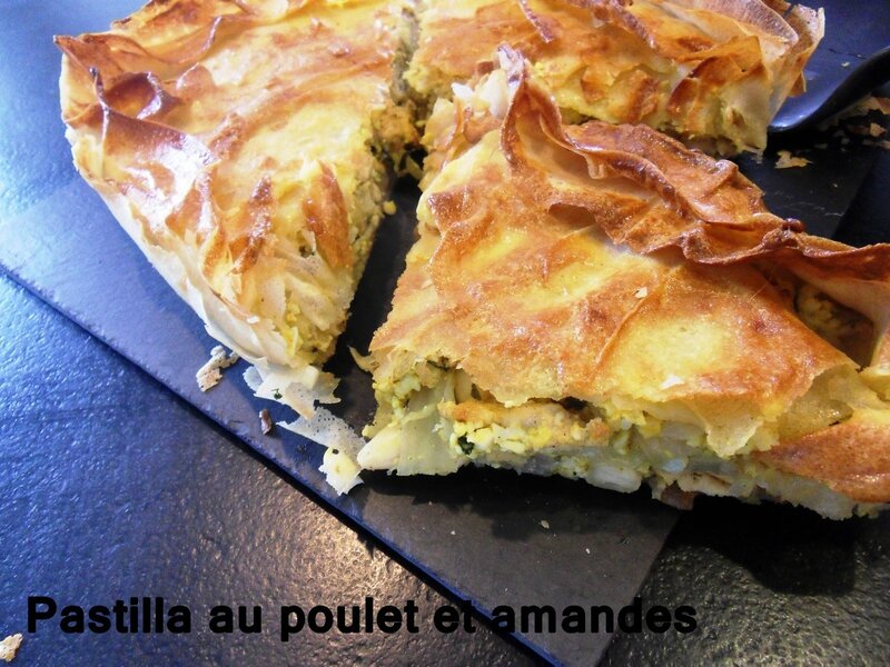 pastillas au poulet et amandes2